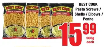 Boxer Superstores Best Cook Pasta Screws/ Shells/ Elbows/ Penne offer