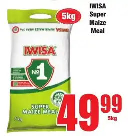 Boxer Superstores Iwisa Super Maize Meal offer