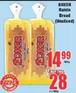 Boxer Boxer Raisin Bread Unsliced offer