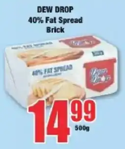 Boxer Dew Drop 40% Fat Spread Brick offer