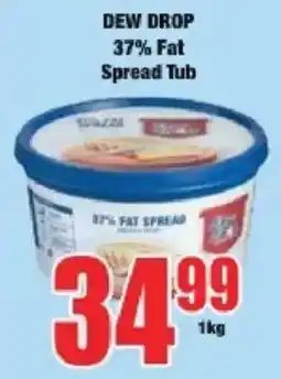 Boxer Dew Drop 37% Fat Spread Tub offer