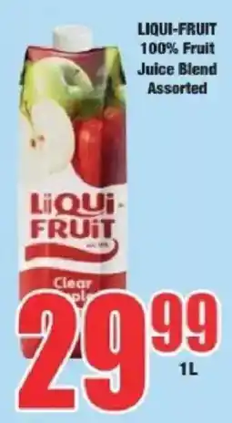 Boxer Liqui-Fruit 100% Fruit Juice Blend Assorted offer