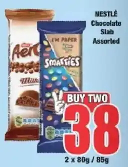 Boxer Nestlé Chocolate Slab Assorted offer