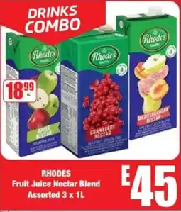 Boxer Rhodes Fruit Juice Nectar Blend Assorted offer