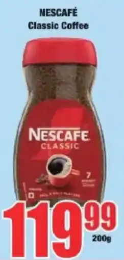 Boxer Nescafe Classic Coffee offer