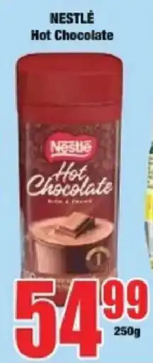 Boxer Nestlé Hot Chocolate offer