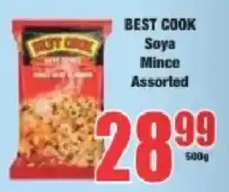 Boxer Best Cook Soya Mince Assorted offer