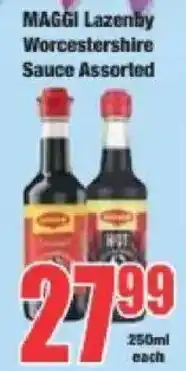 Boxer Maggi Lazenby Worcestershire Sauce Assorted offer