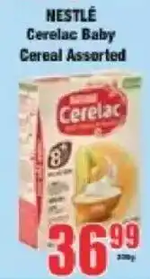 Boxer Nestlé Cerelac Baby Cereal Assorted offer