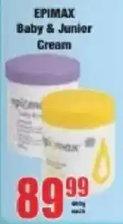 Boxer Epimax Baby & Junior Cream offer