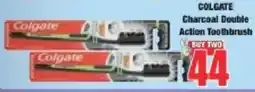 Boxer Colgate Charcoal Double Action Toothbrush offer