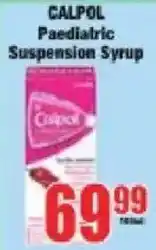 Boxer Calpol Paediatric Suspension Syrup offer