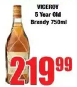 Boxer Viceroy 5 Year Old Brandy offer