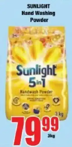 Boxer Sunlight Hand Washing Powder offer
