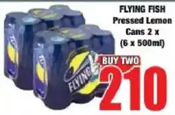 Boxer Flying Fish Pressed Lemon Cans offer