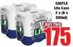 Boxer Castle Lite Cans offer