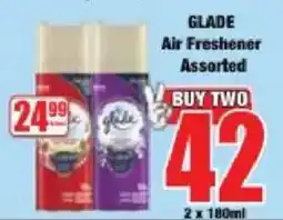 Boxer Glade Air Freshener Assorted offer