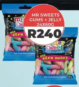 1UP Mr Sweets Gums + Jelly offer