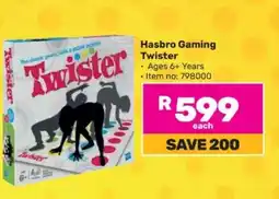 Game Hasbro Gaming Twister offer