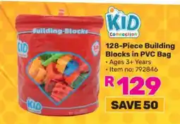 Game 128-Piece Building Blocks in PVC Bag offer