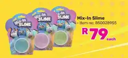 Game Mix-In Slime offer