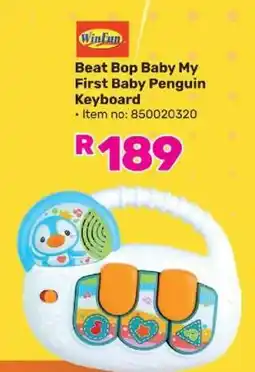 Game Beat Bop Baby My First Baby Penguin Keyboard offer