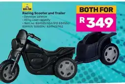 Game Racing Scooter and Trailer offer