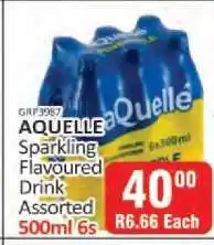 KitKat Cash and Carry AQUELLE Sparkling Flavoured Drink Assorted offer