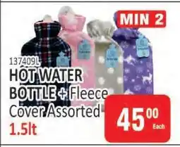 KitKat Cash and Carry HOT WATER BOTTLE + Fleece Cover Assorted offer