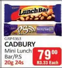 KitKat Cash and Carry CADBURY Mini Lunch Bar/P.S offer