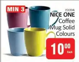 KitKat Cash and Carry NICE ONE Coffee Mug Solid Colours offer