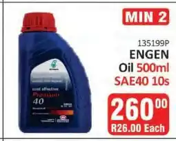 KitKat Cash and Carry ENGEN Oil 500ml SAE40 10s offer