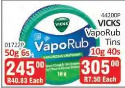 KitKat Cash and Carry VICKS VapoRub Tins offer