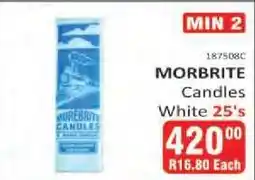 KitKat Cash and Carry MORBRITE Candles White 25's offer
