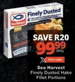 Checkers Sea Harvest Finely Dusted Hake Fillet Portions offer