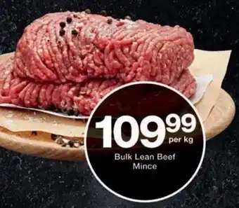 Checkers Bulk Lean Beef Mince offer