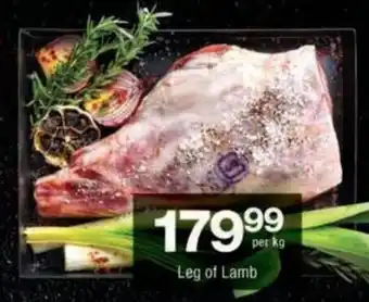 Checkers Leg of Lamb offer