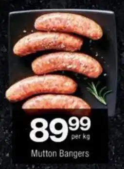 Checkers Mutton Bangers offer