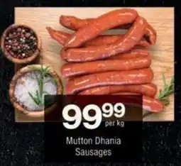 Checkers Mutton Dhania Sausages offer
