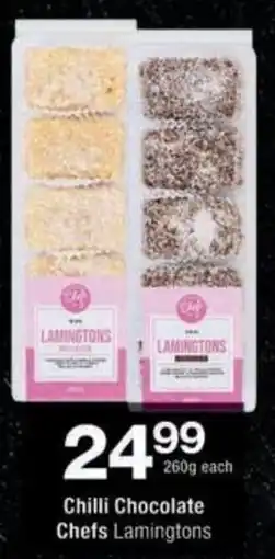 Checkers Chilli Chocolate Chefs Lamingtons offer