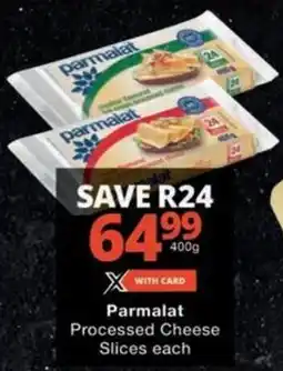 Checkers Parmalat Processed Cheese Slices offer