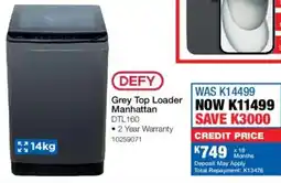OK Furniture Defy Grey Top Loader Manhattan offer
