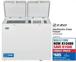 OK Furniture Zero Gas/ Electric Chest Freezer offer