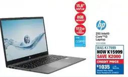 OK Furniture Hp 250 Intel Core i3 Laptop offer