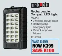 OK Furniture Magneto Rechargeable Compact LED Light offer