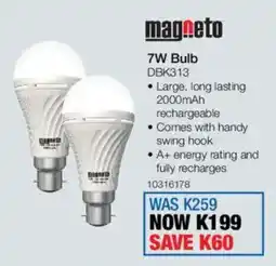 OK Furniture Magneto 7W Bulb offer