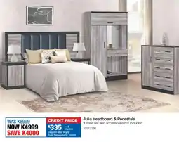 OK Furniture Julia Headboard & Pedestals offer