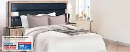 OK Furniture Milan Headboard & Pedestal Combo offer