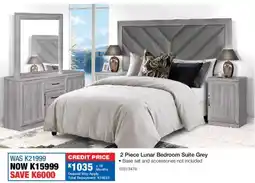 OK Furniture Lunar Bedroom Suite Grey offer