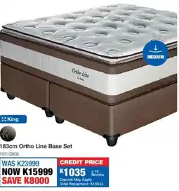 OK Furniture Ortho Line Base Set offer